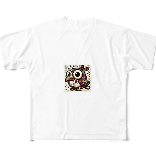 ビーズ　小鳥さん All-Over Print T-Shirt