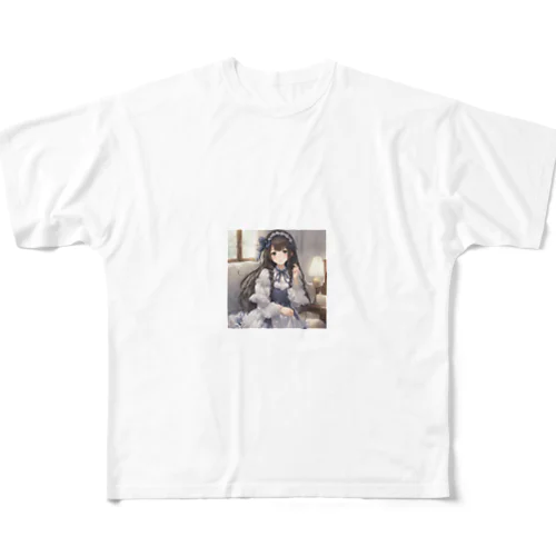 ドレス女の子 All-Over Print T-Shirt