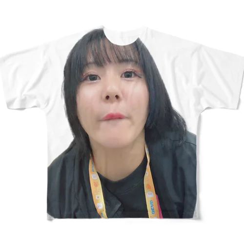 上唇だけちゅーしてほしいあーちゃん（蓮燦が褒めてくれた） All-Over Print T-Shirt