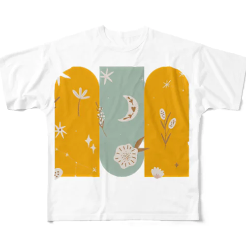 BOHO MOON フルグラフィックTシャツ