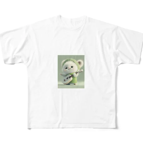 可愛いギターリスト All-Over Print T-Shirt