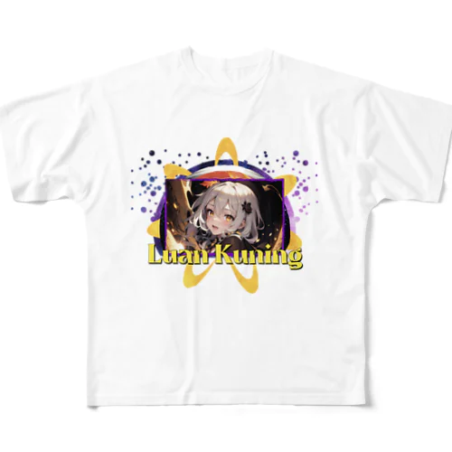 ルアン・クニング【ハロウィン_名前文字あり Ver.】 フルグラフィックTシャツ