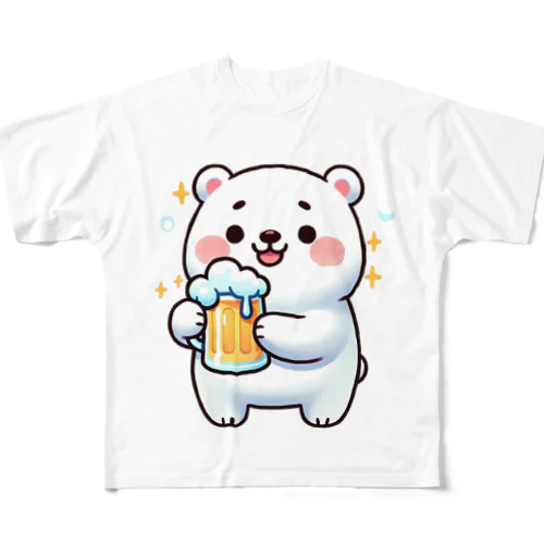 くまどん君 フルグラフィックTシャツ