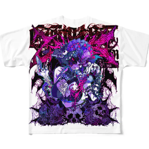 お給仕ちゃん All-Over Print T-Shirt