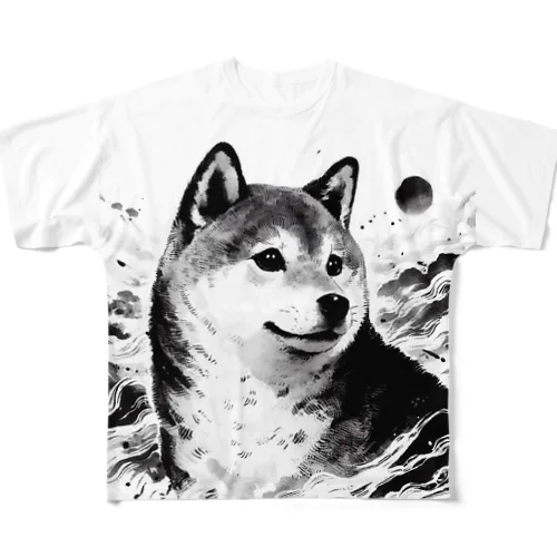 KAWAII柴犬016 All-Over Print T-Shirt