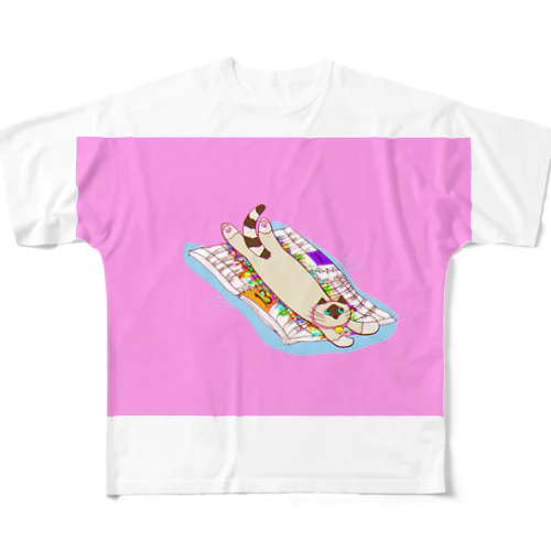 【SuperDanceCat】スケジュール前倒し All-Over Print T-Shirt