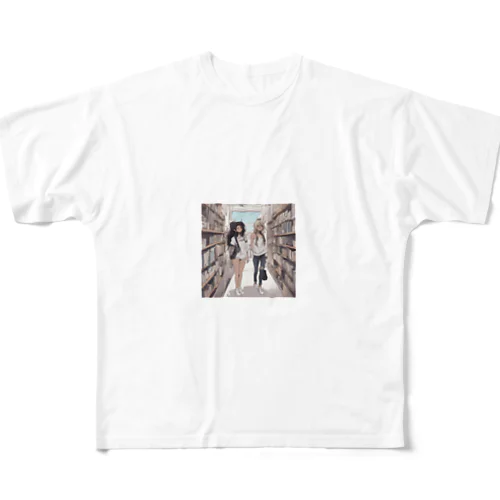 見ててマジ合格するから All-Over Print T-Shirt