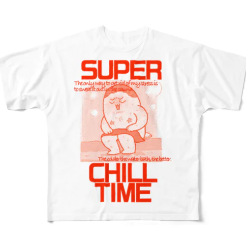 SUPERCHILLTIME All-Over Print T-Shirt