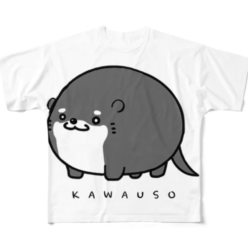 KAWAUSO フルグラフィックTシャツ