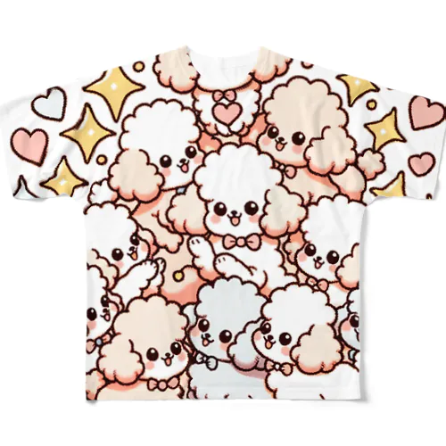 Clouds of Cuddle All-Over Print T-Shirt