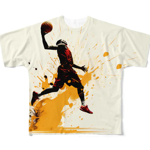 バスケットボール #01 All-Over Print T-Shirt
