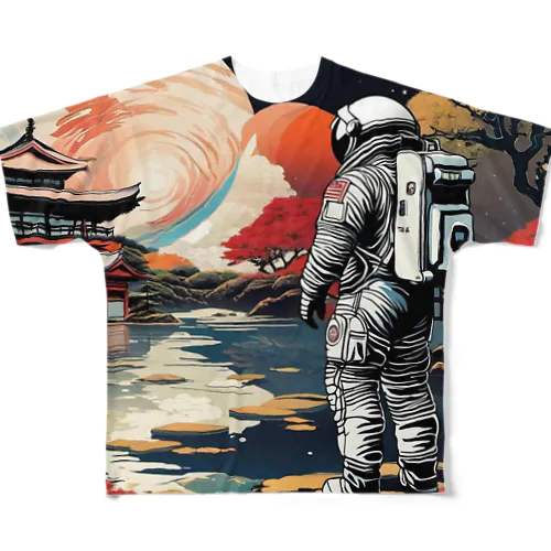 惑星『京都』 フルグラフィックTシャツ