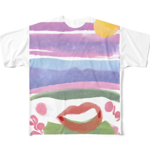 日常 All-Over Print T-Shirt