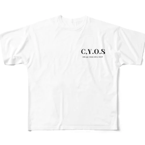 Create your own style フルグラフィックTシャツ