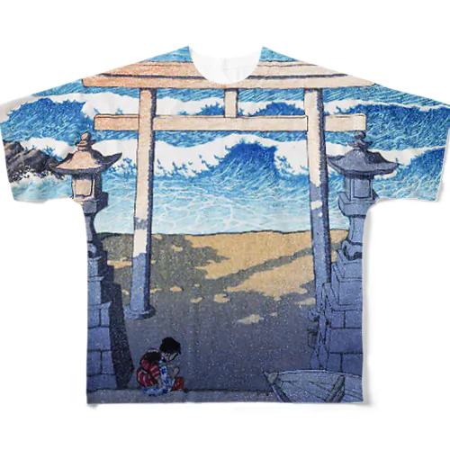 房州太海 フルグラフィックTシャツ