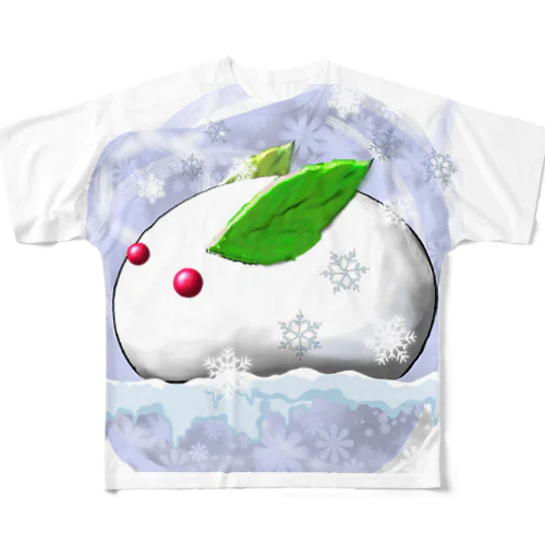 Snow Rabbit's Soliloquy All-Over Print T-Shirt