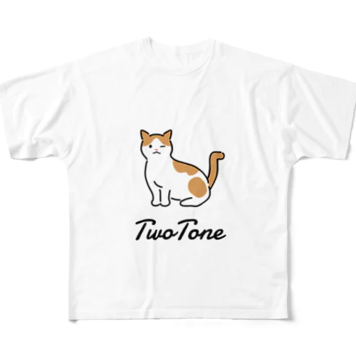 TwoTone フルグラフィックTシャツ