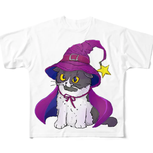 ハロウィンかけちゃん。 フルグラフィックTシャツ