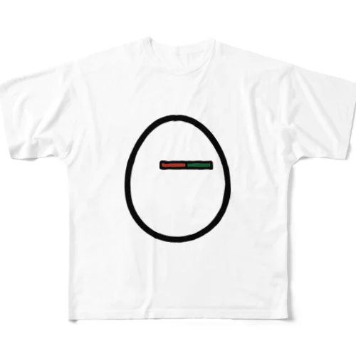 tamago02 フルグラフィックTシャツ