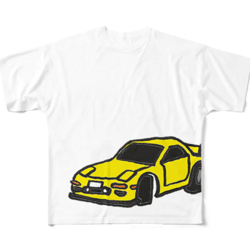 スーパーカー All-Over Print T-Shirt