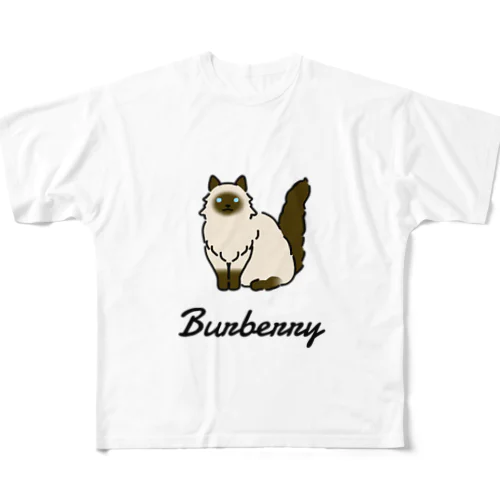 Burberry フルグラフィックTシャツ