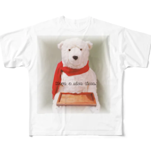 白くまくん。 All-Over Print T-Shirt