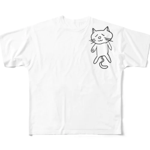 とぱねこ All-Over Print T-Shirt