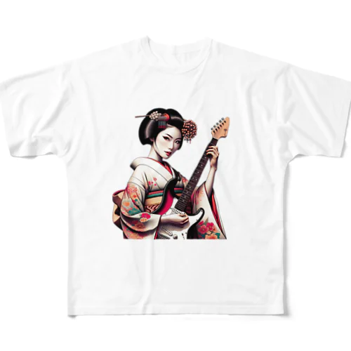 Japanese Rock 02 All-Over Print T-Shirt