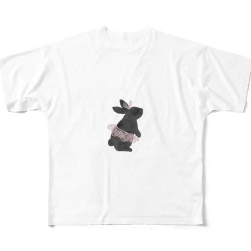 うささん All-Over Print T-Shirt