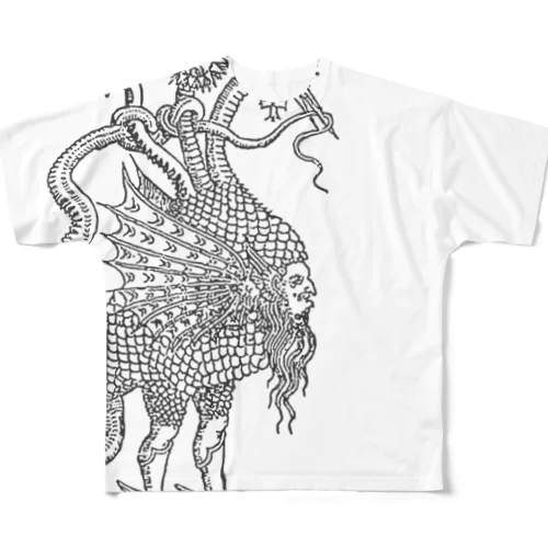 錬金術の三原質 All-Over Print T-Shirt