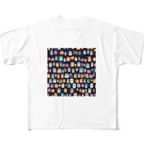 提灯おばけ All-Over Print T-Shirt