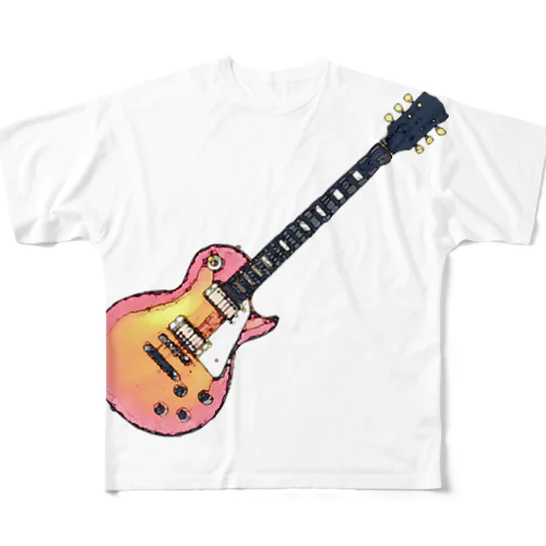 いつでもエレキギター③ All-Over Print T-Shirt