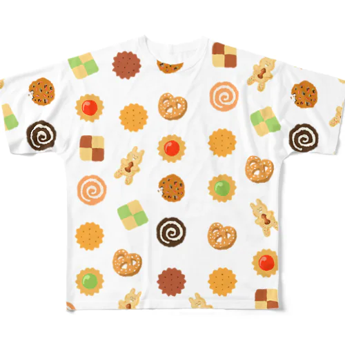 Cookie フルグラフィックTシャツ