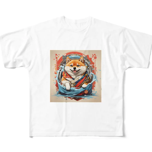 しばくん All-Over Print T-Shirt