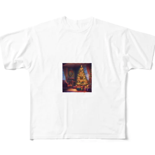 クリスマスツリー（Christmas Tree） All-Over Print T-Shirt
