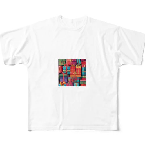 クリスマスギフト（Christmas Gift） All-Over Print T-Shirt
