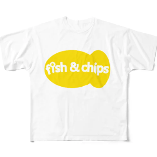 fishandchips All-Over Print T-Shirt