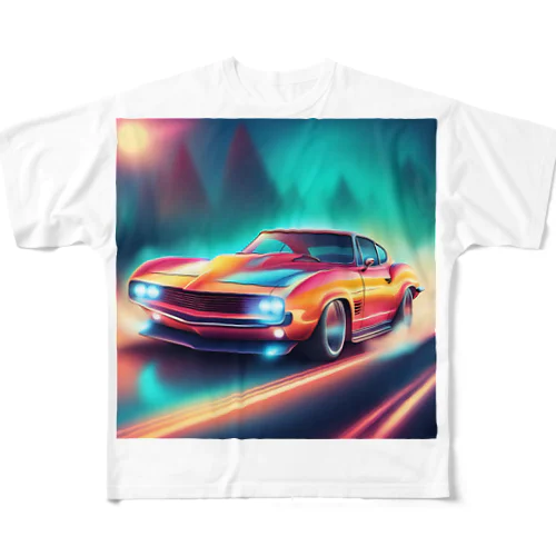 かっこいい車のデザイングッズ All-Over Print T-Shirt