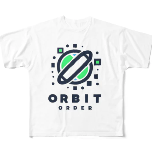 orbit order フルグラフィックTシャツ