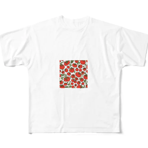 トマト All-Over Print T-Shirt