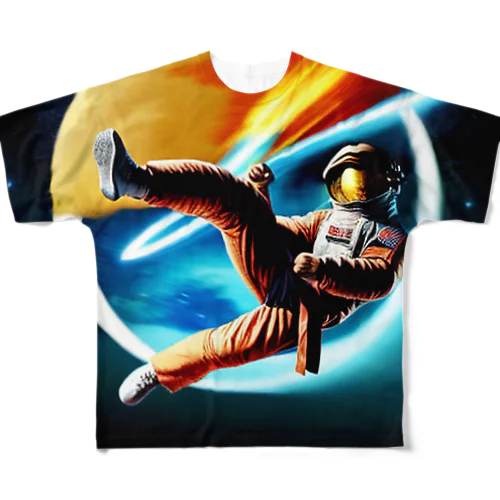 映画『スペースカンフー』 フルグラフィックTシャツ