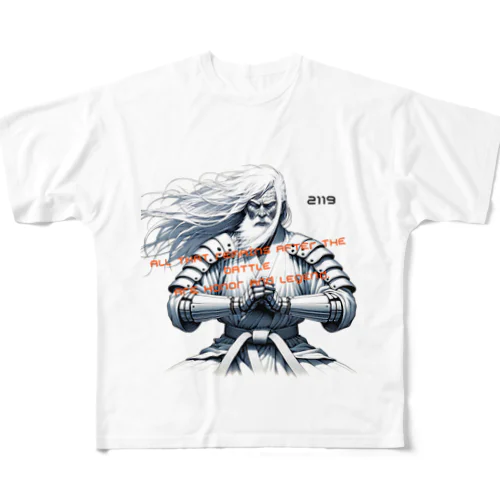 武道の達人 All-Over Print T-Shirt