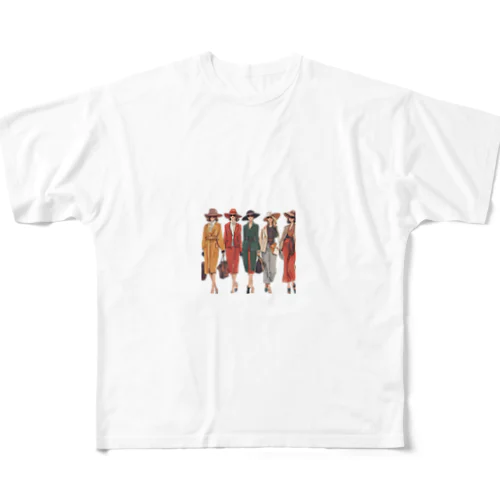 断髪式　2025 All-Over Print T-Shirt