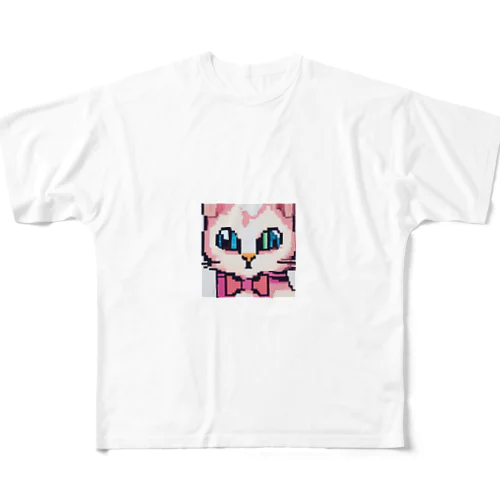 ドット絵マーメセット All-Over Print T-Shirt