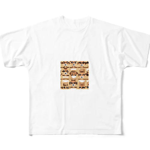 ドット絵チワワ All-Over Print T-Shirt