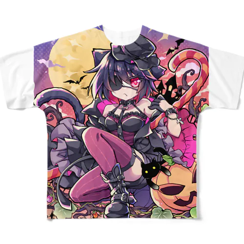 Pumpkin Moon! -2023🎃-（Atype） フルグラフィックTシャツ