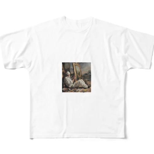 ビッダ All-Over Print T-Shirt