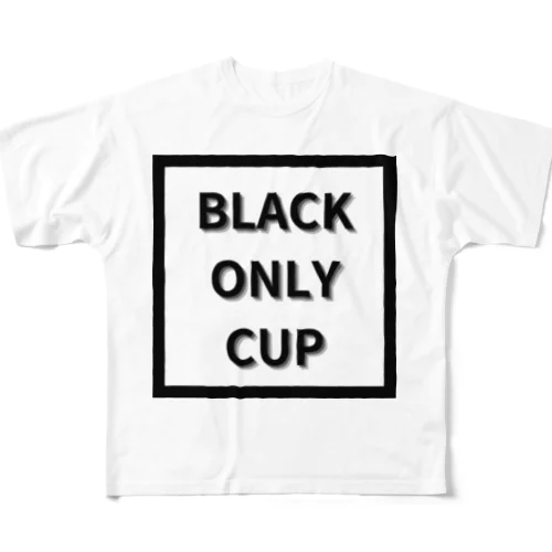 BLACK フルグラフィックTシャツ