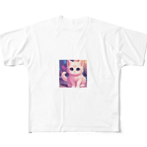 こねこ All-Over Print T-Shirt