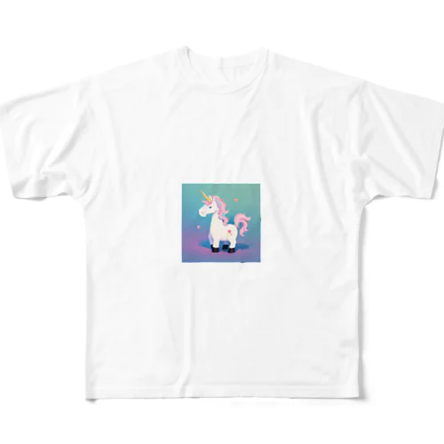 ユニコーン All-Over Print T-Shirt